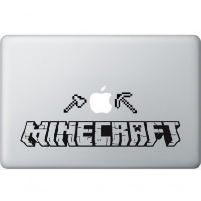 Minecraft Macbook Decal